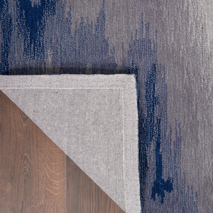 Nourison Symmetry Area Rug SMM10-Grey/Blue