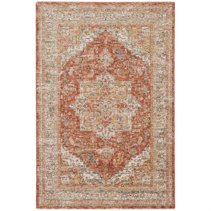 Nourison Sahar Ivory Multicolor SHR06 4 ft. X 6 ft. Rect. Rug
