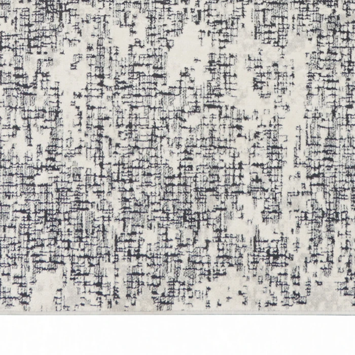 Calvin Klein Vapor Area Rug CK971 Ivory/Black
