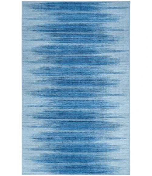 Nourison Vintage Home Blue VNH07 6 ft. X 9 ft. Rectangle Rug