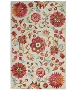 Nourison Home Bahari BAH04 Grey/Multi 5 ft. X 7 ft. Area Rug