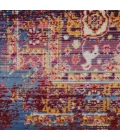Nourison Vintage Kashan Area Rug VKA03-Red/Multicolor