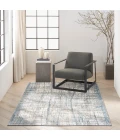 Calvin Klein Rush Area Rug CK950 Ivory Blue