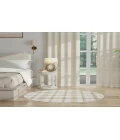 Nourison Grafix Ivory Beige GRF03 5 ft. 3 in. Round Rug