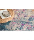 Nourison Passion Ivory Multicolor PSN36 6 ft. X 9 ft. Oval Rug