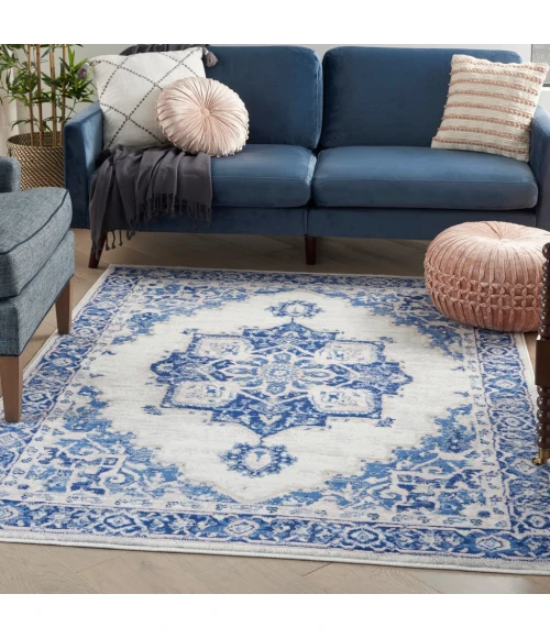 Nourison Whimsicle Area Rug WHS03-Ivory Blue