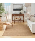 Nourison Natural Jute Area Rug NJT01 Natural