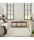 Nourison Natural Texture Ivory Beige NTX01 6 ft. X 9 ft. Rect. Rug