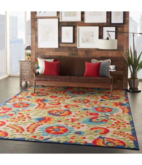 Nourison Aloha Area Rug ALH17-Multicolor