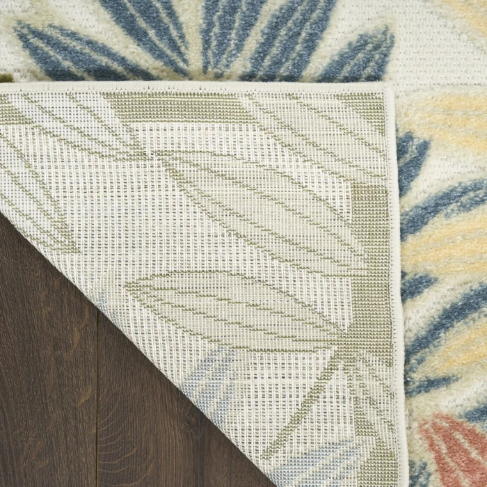 Nourison Aloha Ivory Rose ALH18 9 ft. X 12 ft. Rect. Rug