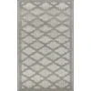 Nourison Home Easy Care NES01 Silver Grey 2 ft. X 6 ft. Area Rug