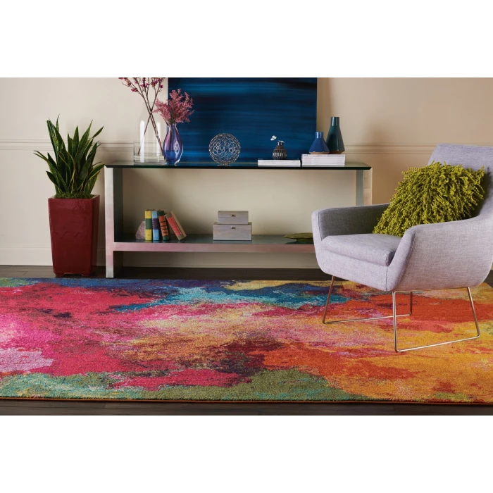Nourison Celestial Area Rug CES04-Palette