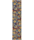 Nourison Home Aloha Blue ALH17 2ft.3in. x 10ft. Rect. Rug