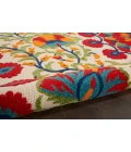 Nourison Aloha Runner Area Rug ALH20-Red/Multi