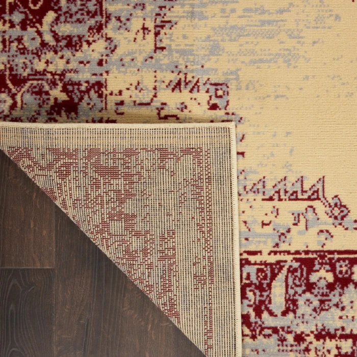 Nourison Grafix Area Rug GRF14-Cream/Red
