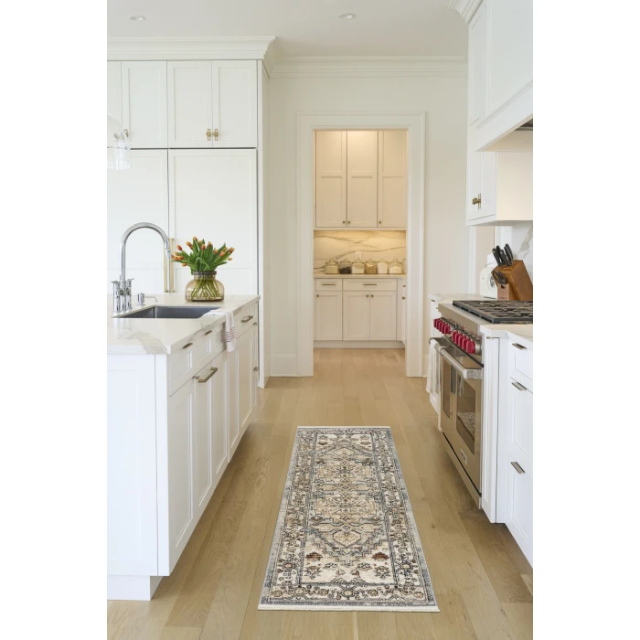 Nourison Home Pardis Blue PRD02 2ft. x 6ft. Rect. Rug