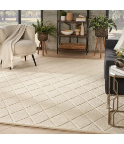 Nourison Home Wool Haven WOH01 Ivory 7 ft. 9 in. X 9 ft. 9 in. Area Rug