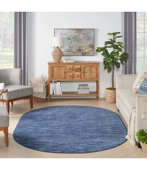 Nourison Nourison Essentials Area Rug NRE01 Navy Blue