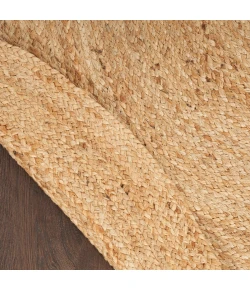 Nourison Home Natural Jute NJT03 Natural 8 ft. Round Area Rug
