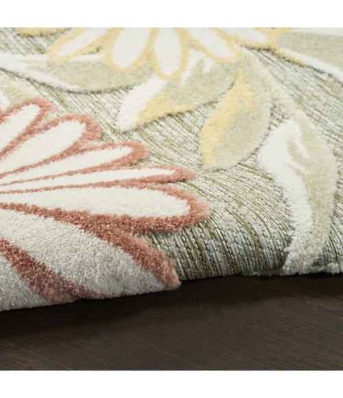 Nourison Aloha Sage Rose ALH33 7 ft. 10 in. X 10 ft. 6 in. Rect. Rug