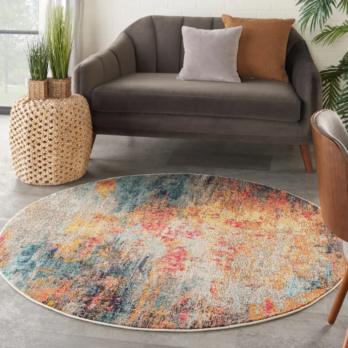 Nourison Celestial Area Rug CES15-Multicolor