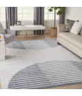 Nourison Astra Machine Washable Area Rug ASW03 Ivory Blue