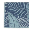 Nourison Home Garden Oasis Navy GOA02 2 ft. X 6 ft. Rectangle Rug