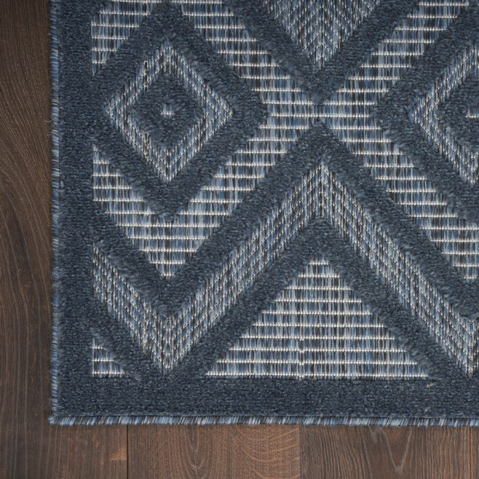Nourison Versatile Area Rug NRV01 Navy Blue