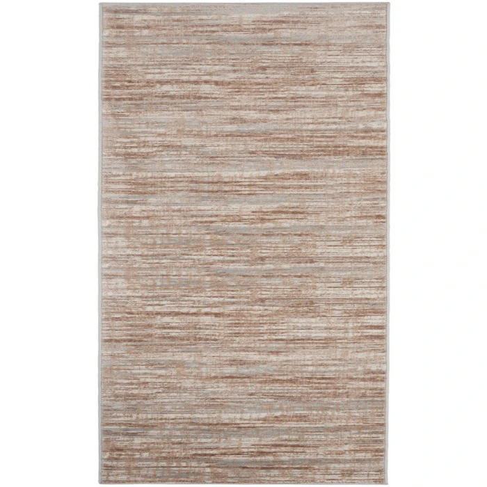 Nourison Elation Ivory Grey ETN01 2 ft. 2 in. X 16 ft. Rectangle Rug