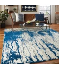 Nourison Twilight Area Rug TWI29 Ivory Blue 7'9" x 9'9"