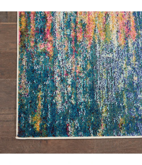 Nourison Celestial Area Rug CES09-Blue/Yellow