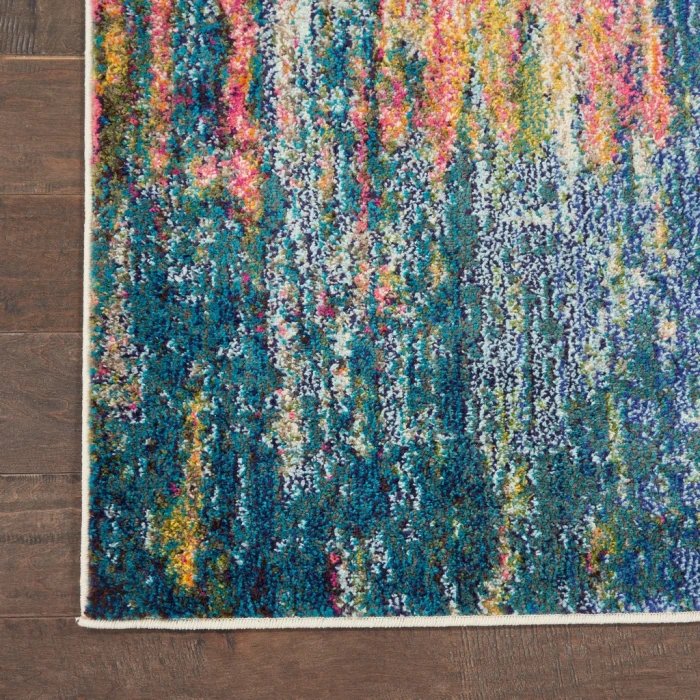 Nourison Celestial Area Rug CES09-Blue/Yellow
