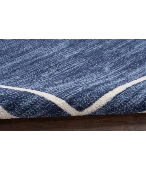 Nourison Nourison Essentials Navy Ivory NRE02 7 ft. X 10 ft. Rectangle Rug