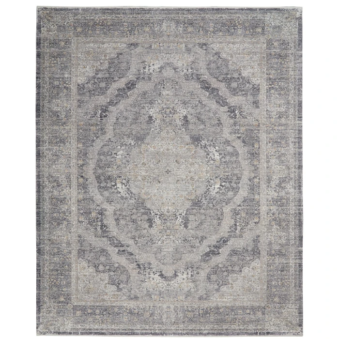 Nourison Starry Nights Area Rug STN05-Charcoal/Cream