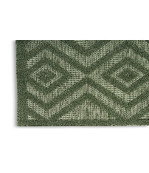 Nourison Versatile Green NRV01 8 ft. X 10 ft. Rectangle Rug
