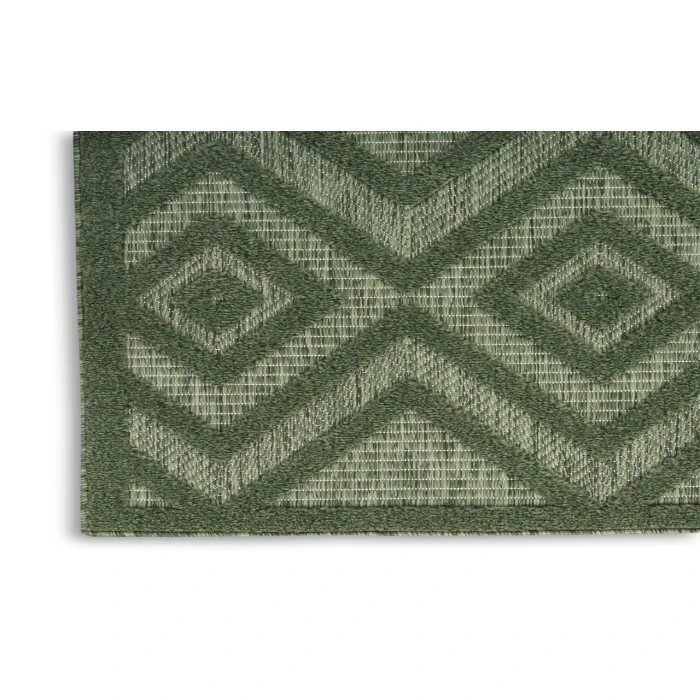 Nourison Versatile Green NRV01 8 ft. X 10 ft. Rectangle Rug