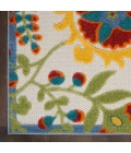 Nourison Aloha Area Rug ALH17-Ivory/Multi