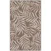 Nourison Home Garden Oasis GOA01 Mocha 3 ft. X 5 ft. Area Rug
