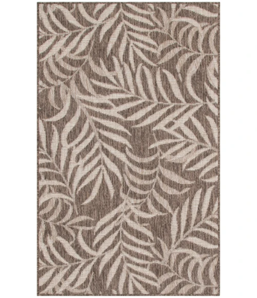 Nourison Garden Oasis Mocha GOA01 3 ft. X 5 ft. Rectangle Rug