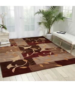 Nourison Home Contour CON01 Mocha 7 ft. 3 in. X 9 ft. 3 in. Area Rug