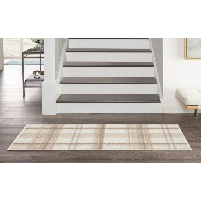 Nourison Grafix Ivory Beige GRF03 2 ft. X 4 ft. Rectangle Rug