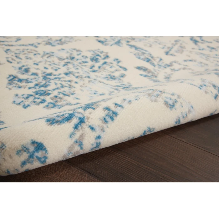 Nourison Jubilant Area Rug JUB09-Ivory/Blue