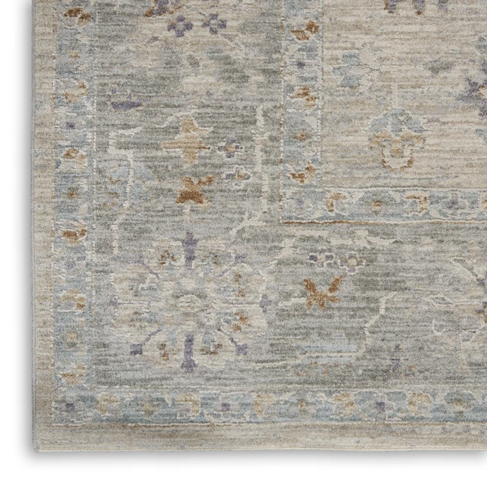 Nourison Infinite Lt Grey IFT01 9 ft. X 13 ft. Rect. Rug