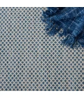 Nourison Courtyard Area Rug COU01-Ivory Blue