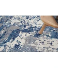 Nourison Grafix Navy Blue GRF38 8 ft. Round Rug