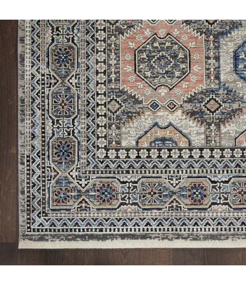 Nourison Starry Nights Area Rug STN09-Grey/Navy