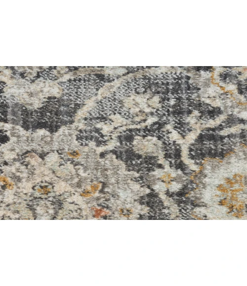 Nourison Oushak Home Charcoal OUS01 5 ft. 5 in. X 7 ft. 3 in. Rectangle Rug