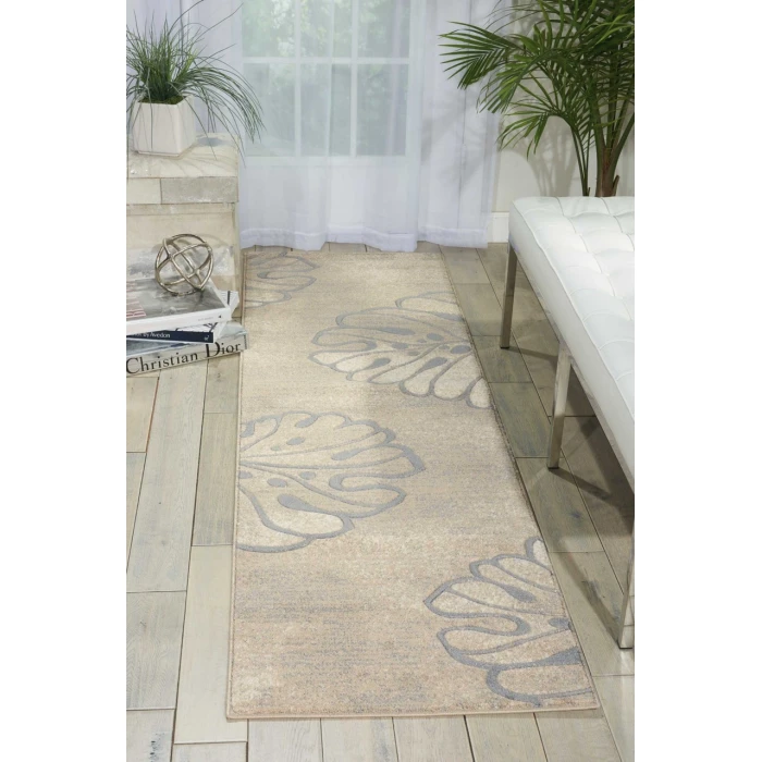 Nourison Maxell Runner Area Rug MAE04-Beige