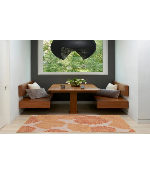 Nourison Garden Oasis Coral GOA04 3 ft. X 5 ft. Rectangle Rug