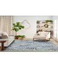 Nourison Garden Oasis Blue GOA01 9 ft. X 12 ft. Rectangle Rug